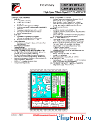 Datasheet C8051F121 manufacturer Silicon Lab.